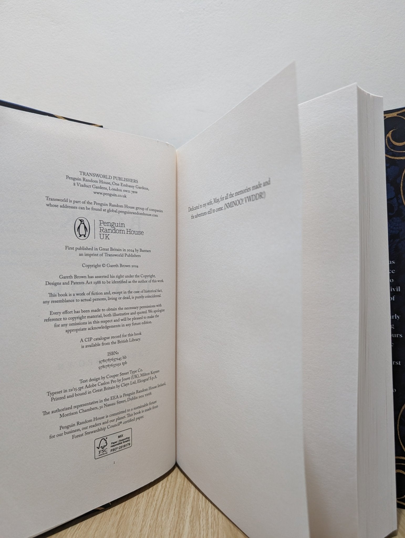 The Book of Doors by Gareth Brown (Signed First Edition) - Fialta Books