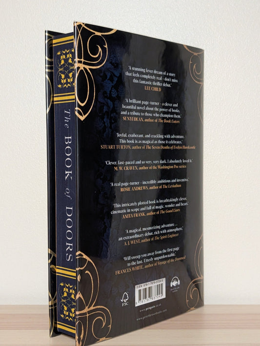 The Book of Doors by Gareth Brown (Signed First Edition with sprayed edges) - Fialta Books