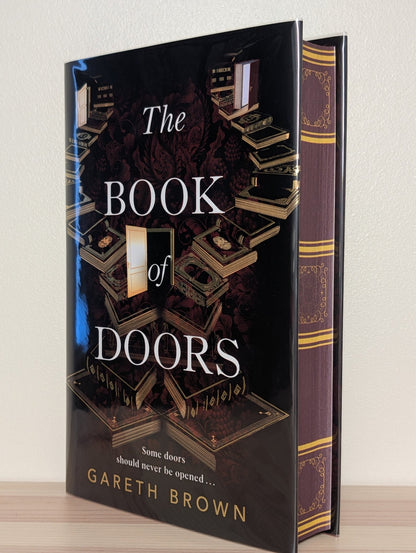 The Book of Doors by Gareth Brown (Signed Numbered First Edition with sprayed edges) - Fialta Books