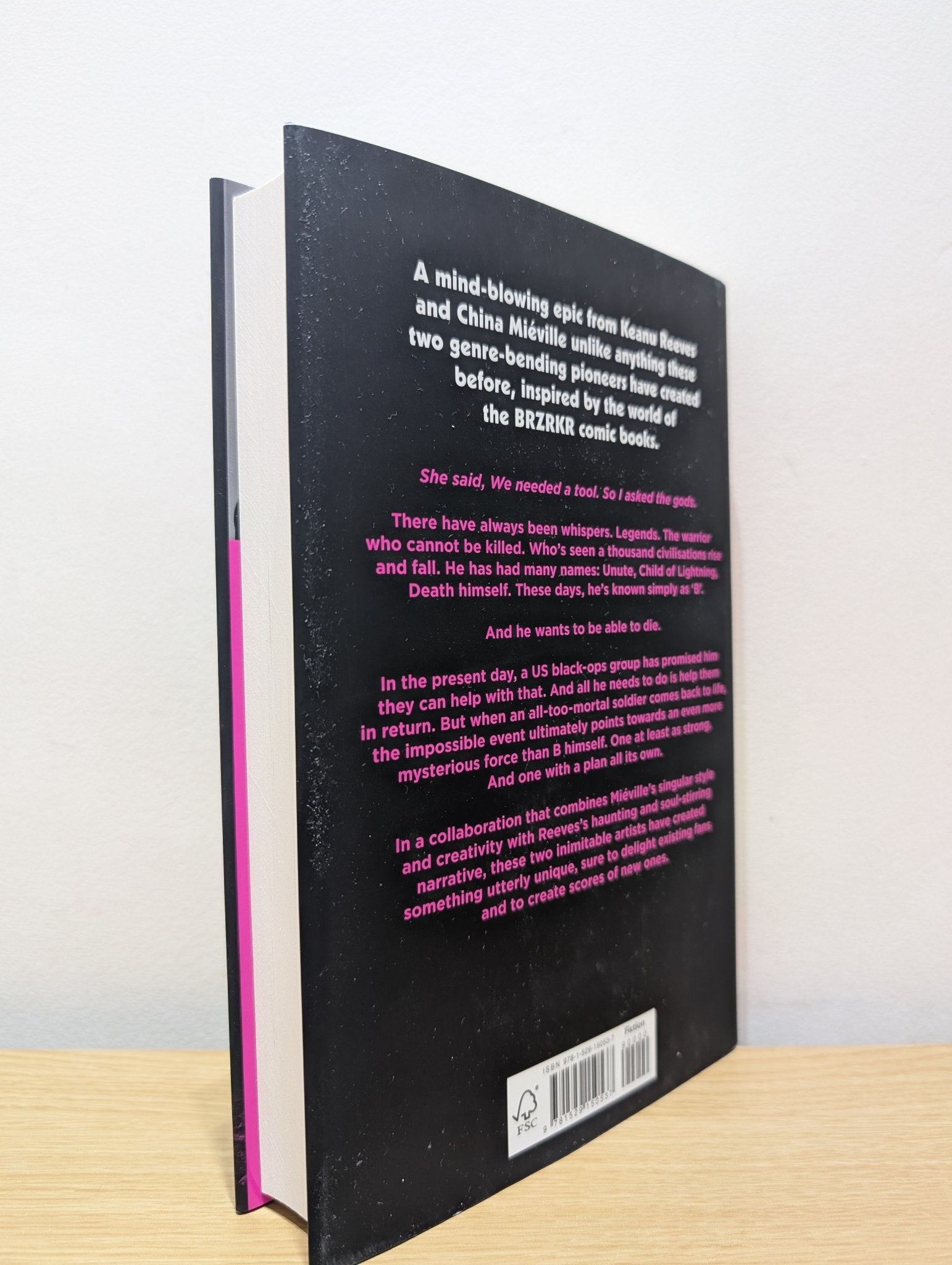 The Book of Elsewhere by Keanu Reeves China Mieville (Double Signed) - Fialta Books