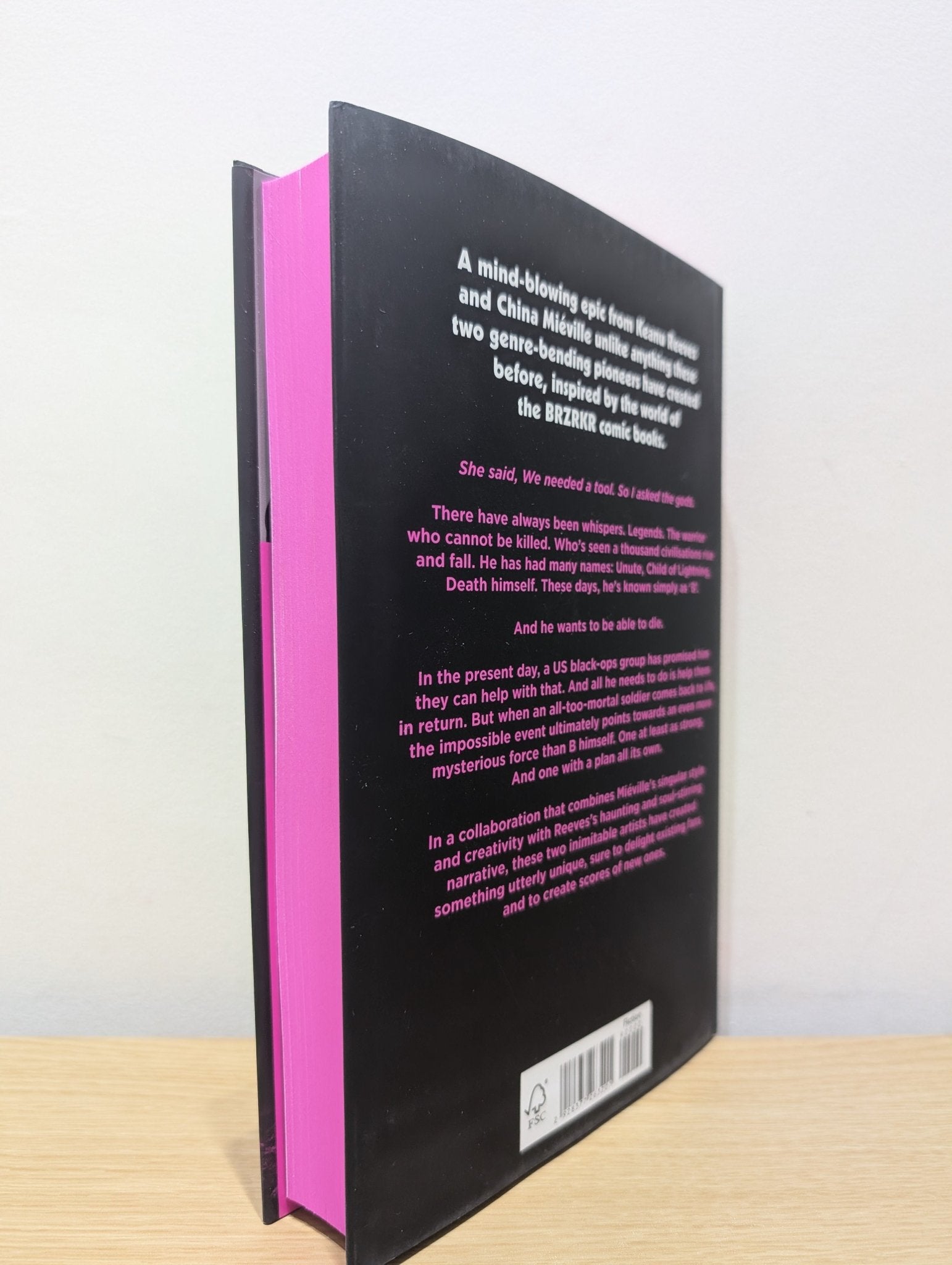 The Book of Elsewhere by Keanu Reeves China Mieville (First Edition with sprayed edges) - Fialta Books