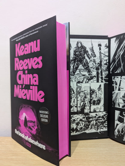 The Book of Elsewhere by Keanu Reeves China Mieville (First Edition with sprayed edges) - Fialta Books