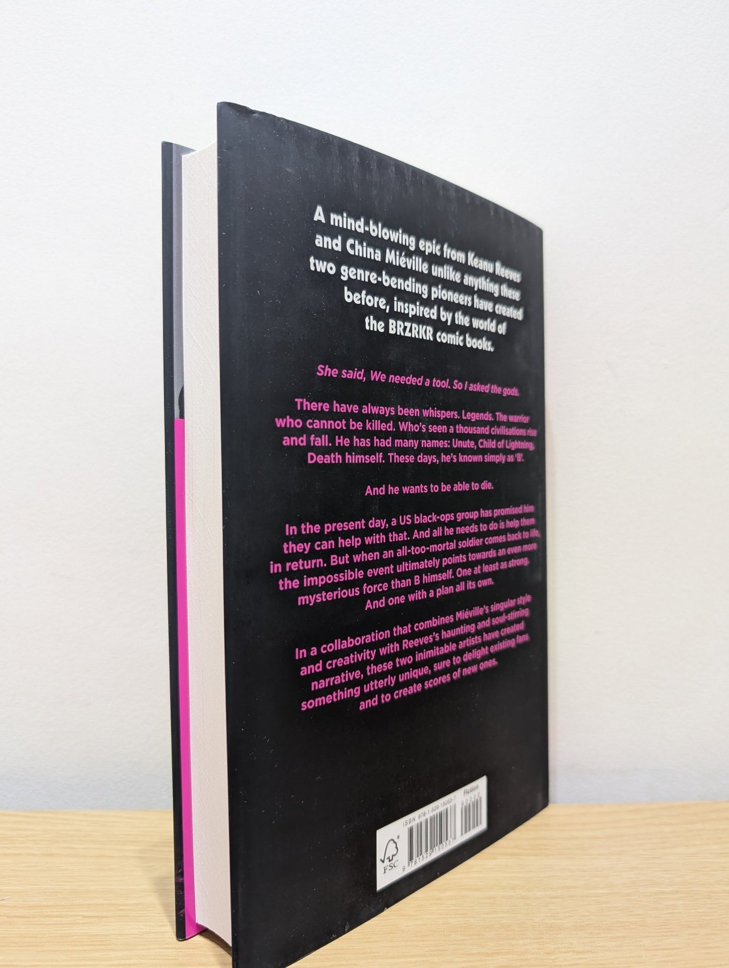 The Book of Elsewhere by Keanu Reeves China Mieville (Signed) - Fialta Books