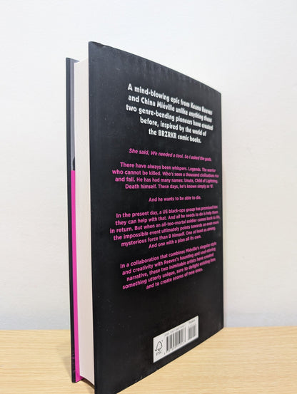 The Book of Elsewhere by Keanu Reeves China Mieville (Signed) - Fialta Books