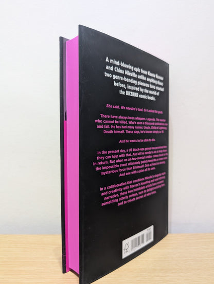 The Book of Elsewhere by Keanu Reeves China Mieville (Signed with sprayed edges) - Fialta Books
