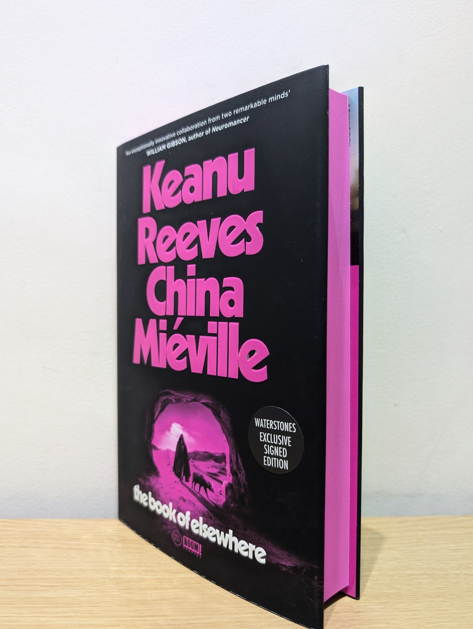 The Book of Elsewhere by Keanu Reeves China Mieville (Signed with sprayed edges) - Fialta Books