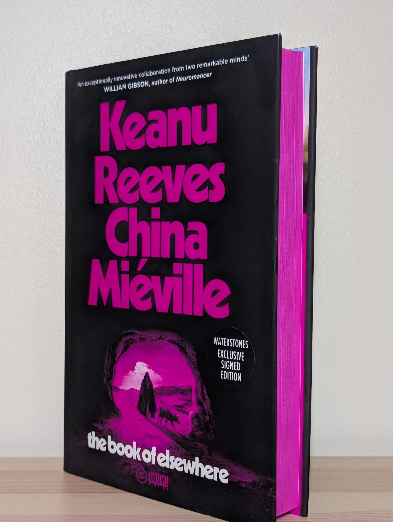 The Book of Elsewhere by Keanu Reeves (Signed with sprayed edges ...