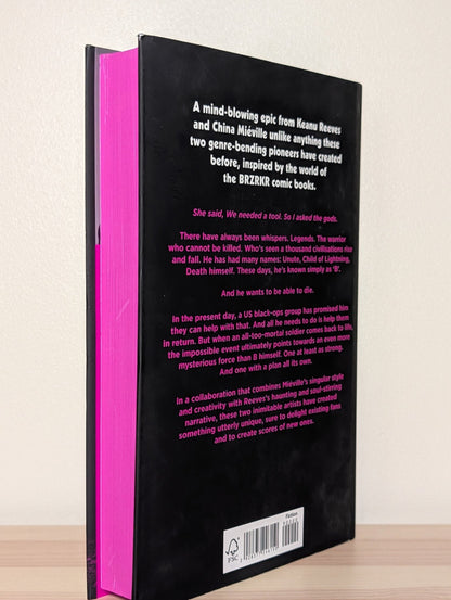 The Book of Elsewhere by Keanu Reeves (Signed with sprayed edges) - Fialta Books