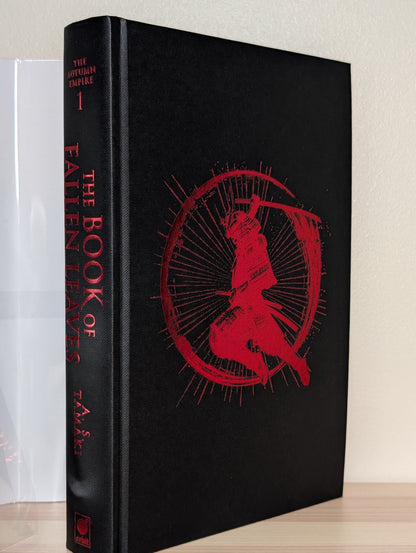 The Book of Fallen Leaves by A. S. Tamaki (Signed Numbered Edition with sprayed edges) - Fialta Books