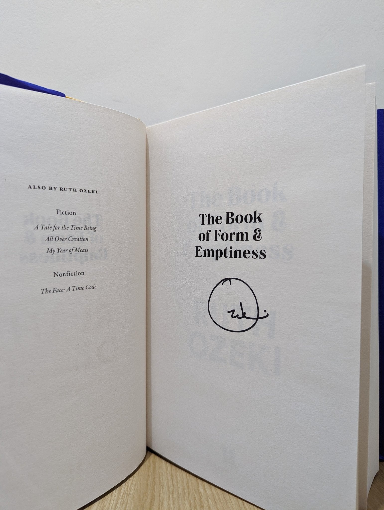 The Book of Form and Emptiness by Ruth Ozeki (Signed First Edition) - Fialta Books