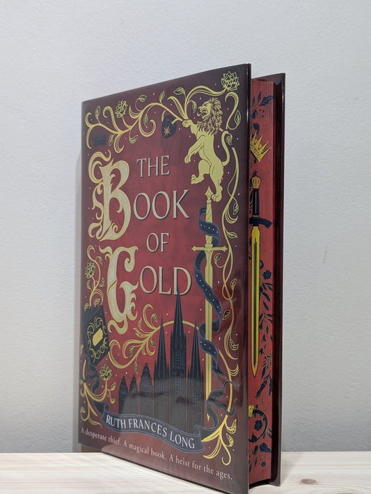 The Book of Gold by Ruth Frances Long (Signed First Edition with sprayed edges) - Fialta Books