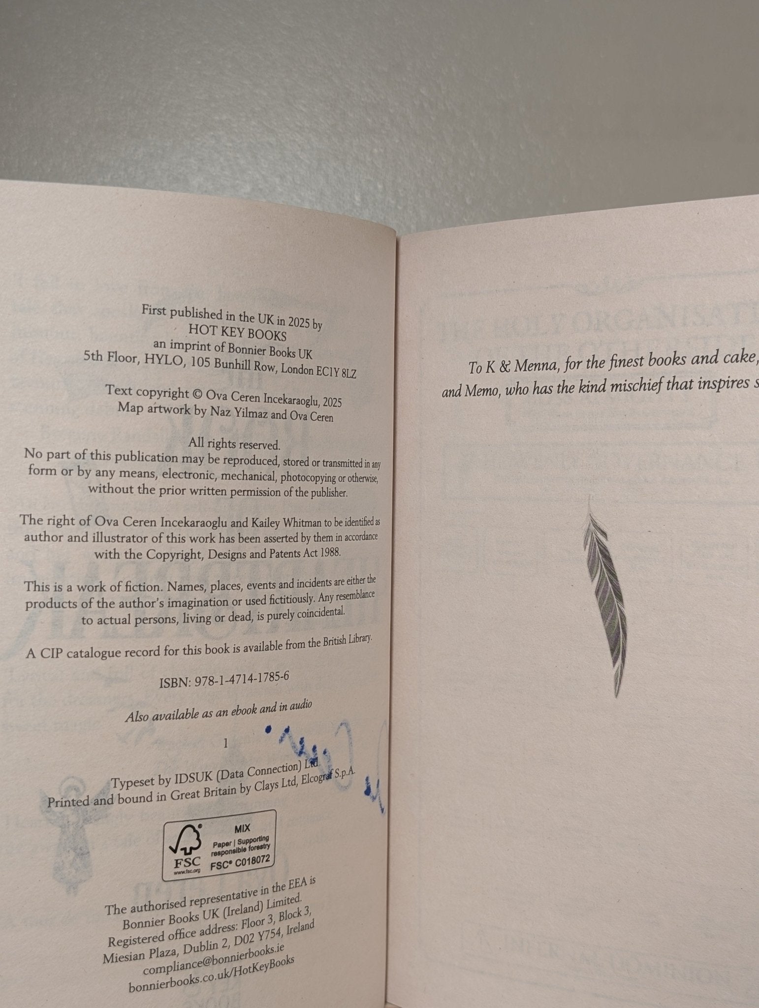 The Book of Heartbreak by Ova Ceren (Signed First Edition) - Fialta Books