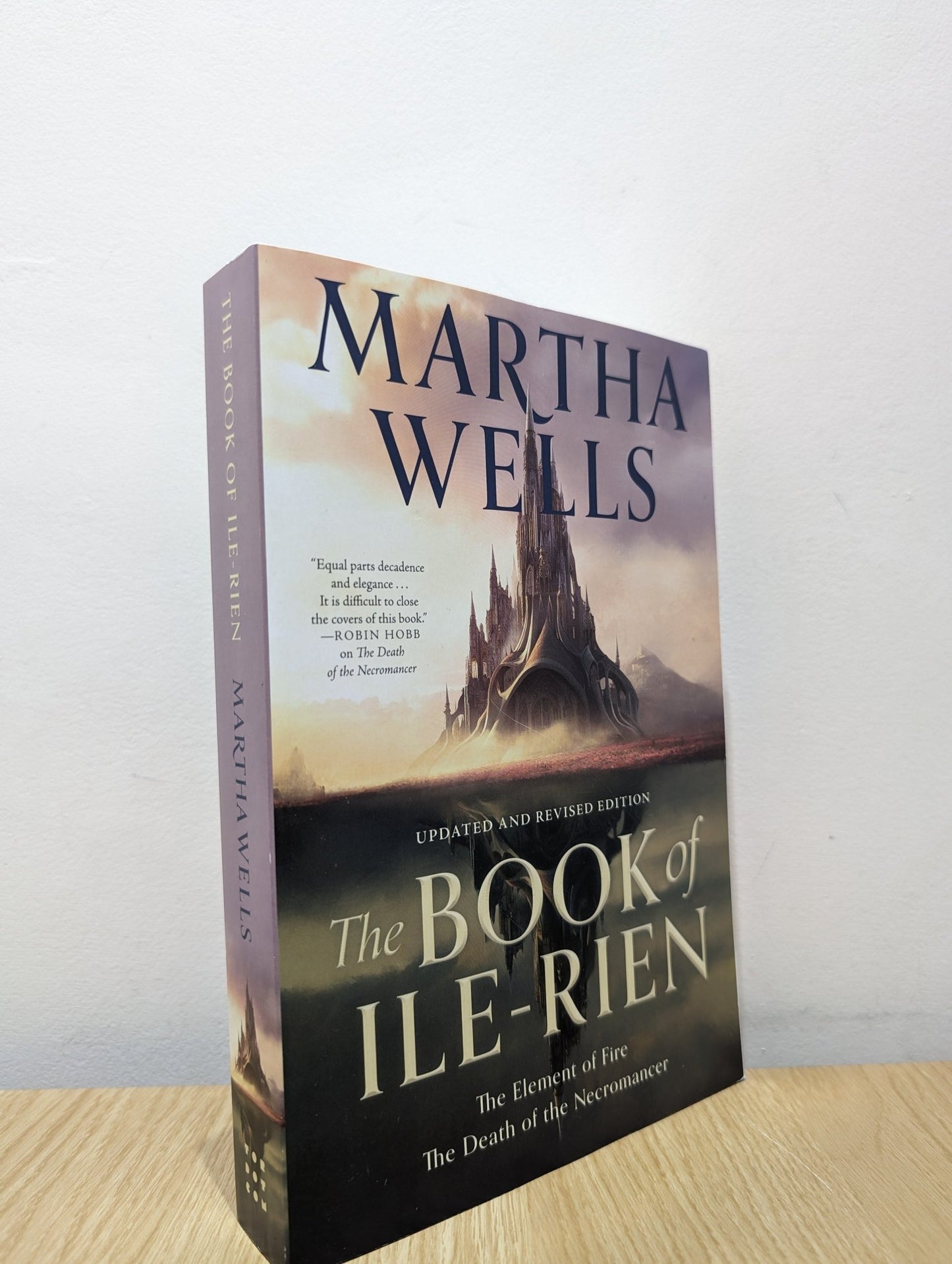 The Book of Ile - Rien: The Element of Fire & The Death of the Necromancer by Martha Wells (Signed Revised Edition) - Fialta Books