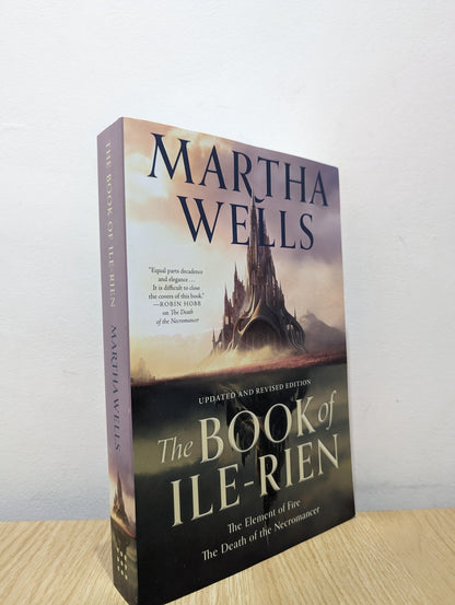 The Book of Ile - Rien: The Element of Fire & The Death of the Necromancer by Martha Wells (Signed Revised Edition) - Fialta Books