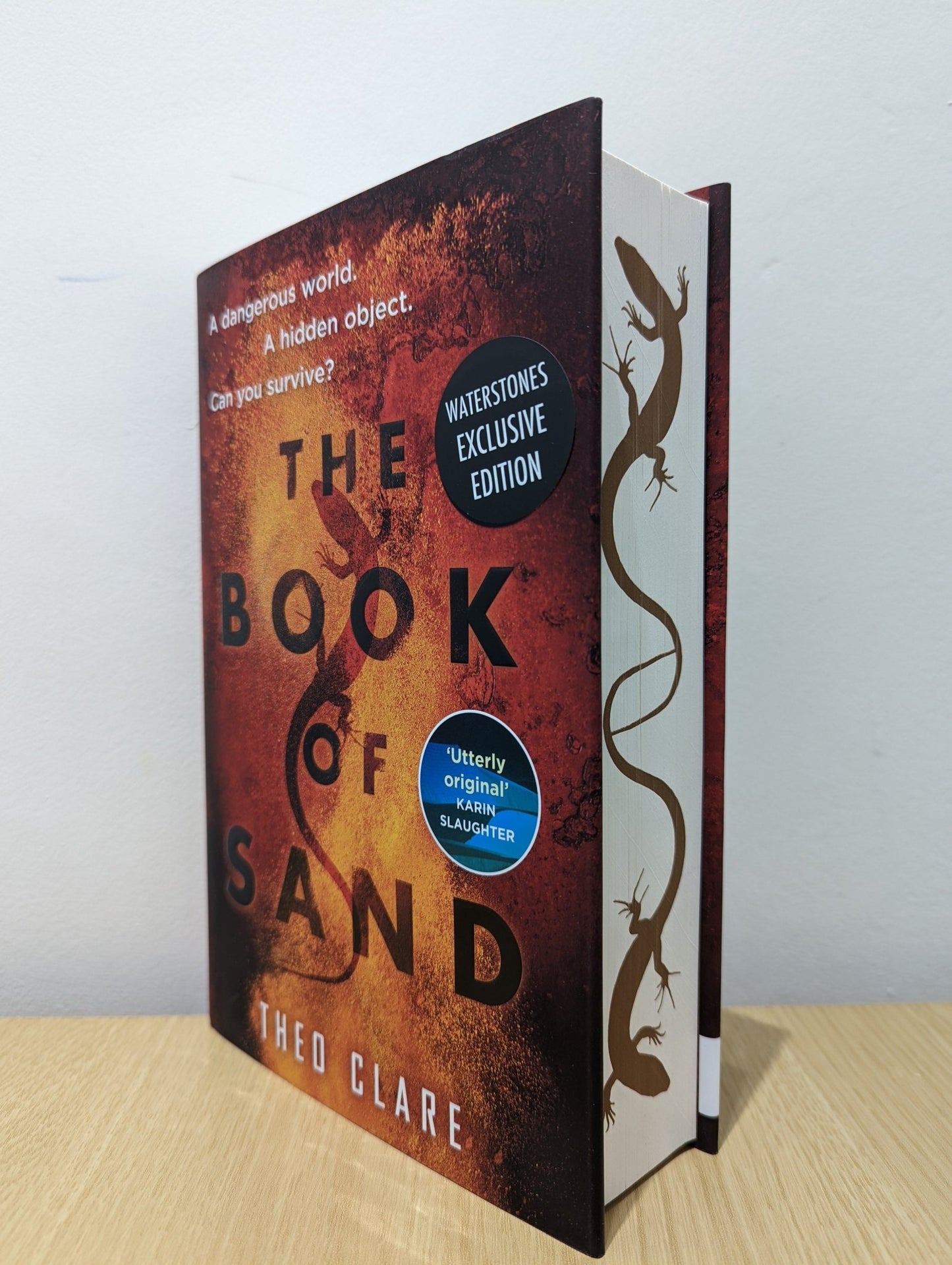 The Book of Sand by Theo Clare (First Edition with stencilled edge) - Fialta Books