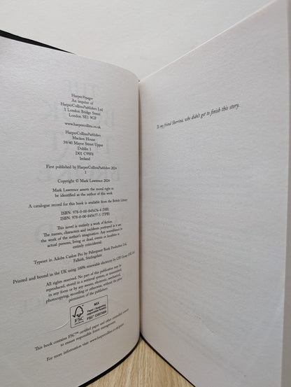 The Book That Broke the World by Mark Lawrence (Signed First Edition) - Fialta Books
