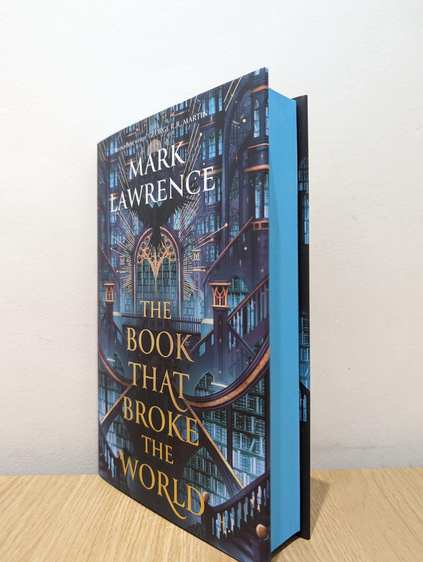 The Book That Broke the World by Mark Lawrence (Signed Numbered First Edition with sprayed edges) - Fialta Books