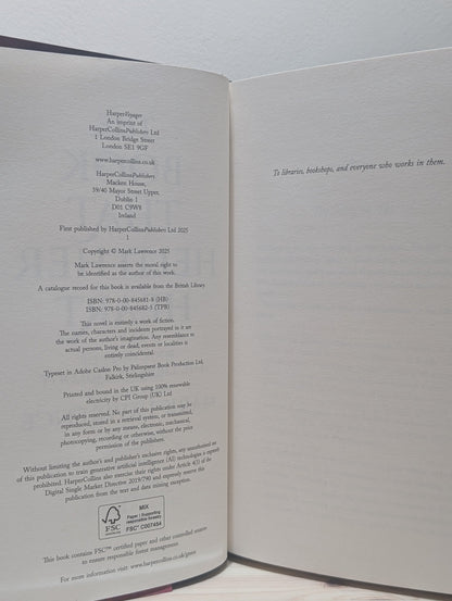 The Book That Held Her Heart by Mark Lawrence (Signed First Edition) - Fialta Books