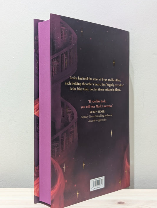 The Book That Held Her Heart by Mark Lawrence (Signed First Edition with sprayed edges) - Fialta Books
