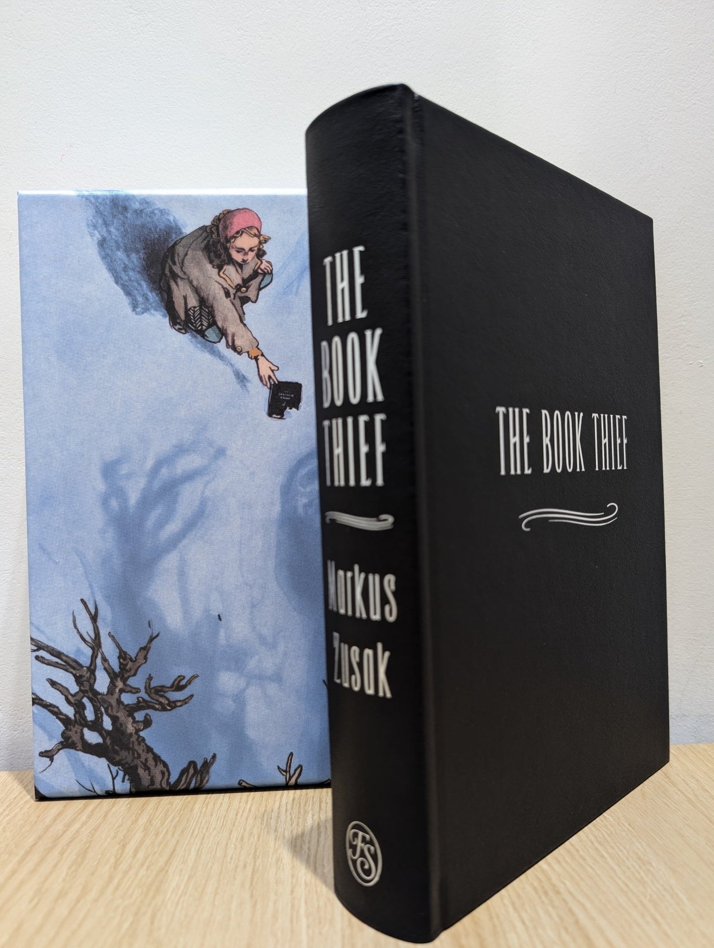 The Book Thief by Markus Zusak (Folio Limited Leatherbound Edition) - Fialta Books