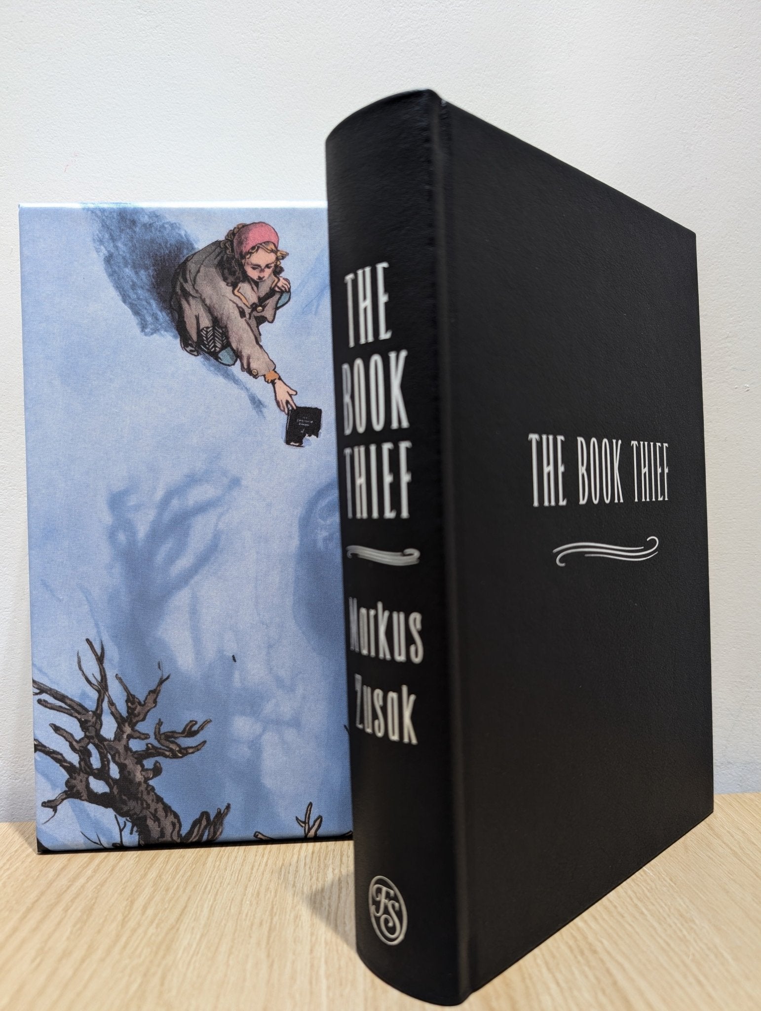 The Book Thief by Markus Zusak (Folio Limited Leatherbound Edition) - Fialta Books