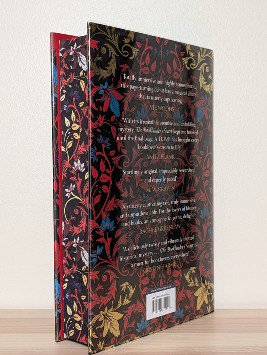 The Bookbinder's Secret by A. D. Bell (Signed First Edition with sprayed edges) - Fialta Books