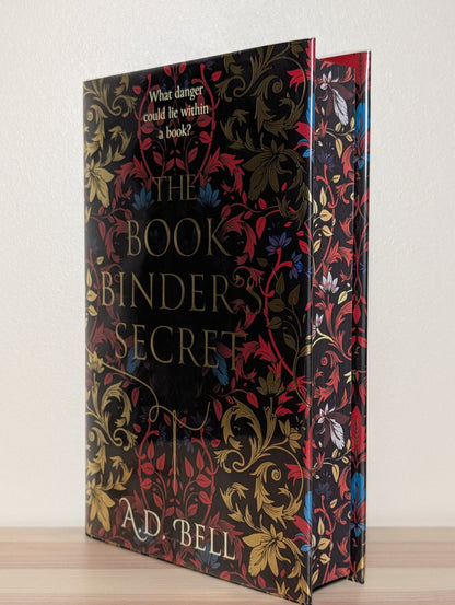 The Bookbinder's Secret by A. D. Bell (Signed First Edition with sprayed edges) - Fialta Books