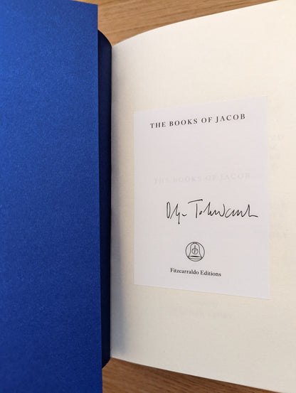 The Books of Jacob by Olga Tokarczuk (Signed First Edition) - Fialta Books