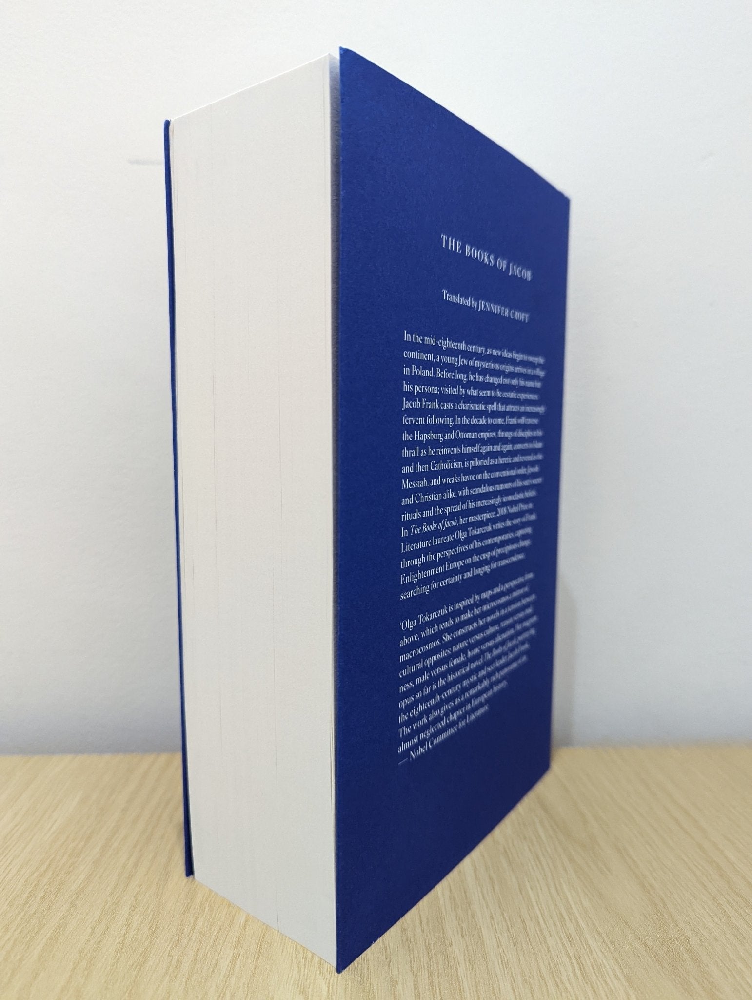 The Books of Jacob by Olga Tokarczuk (Signed First Edition) - Fialta Books