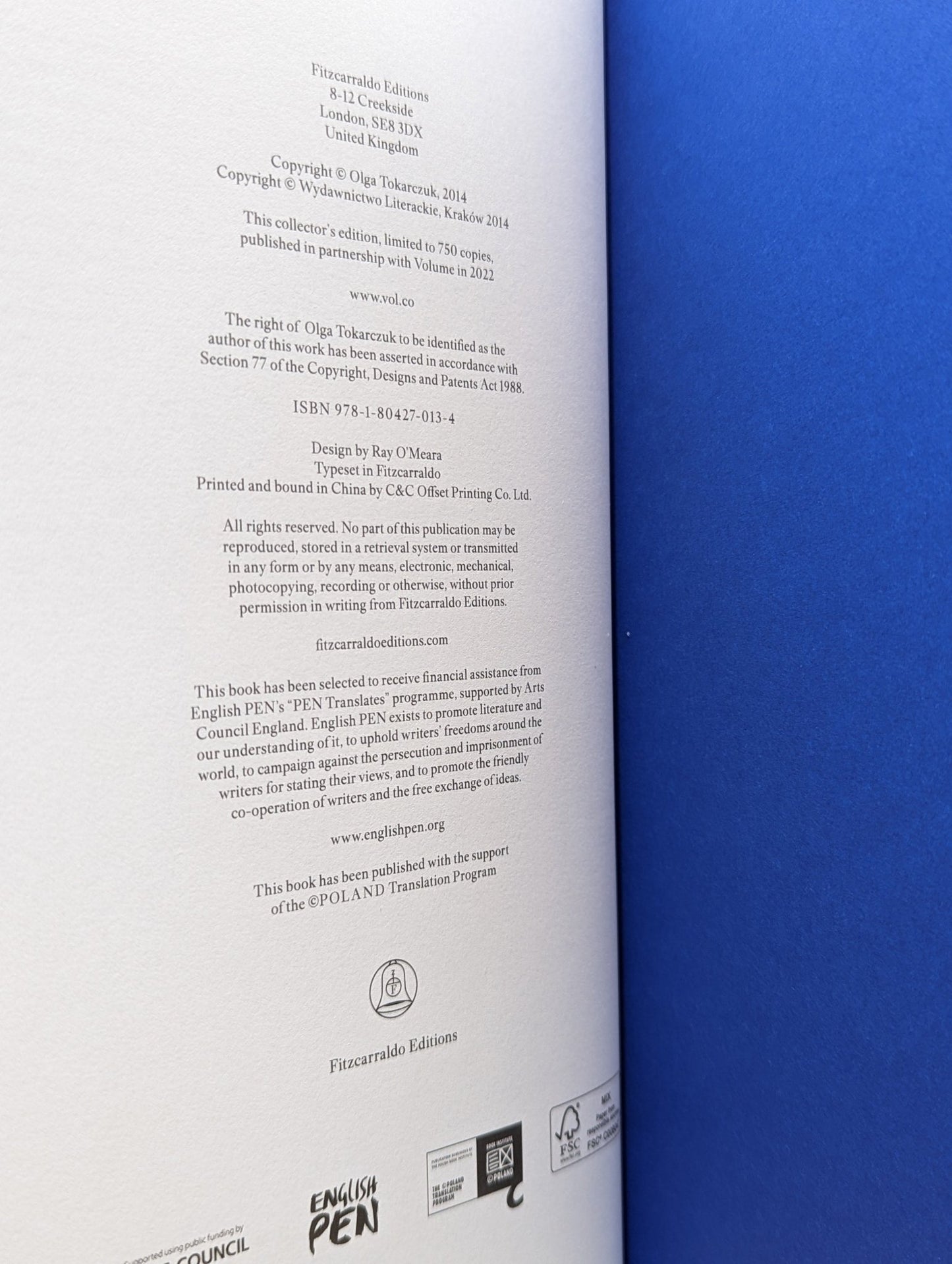 The Books of Jacob by Tokarczuk Olga (Signed Limited Edition) - Fialta Books