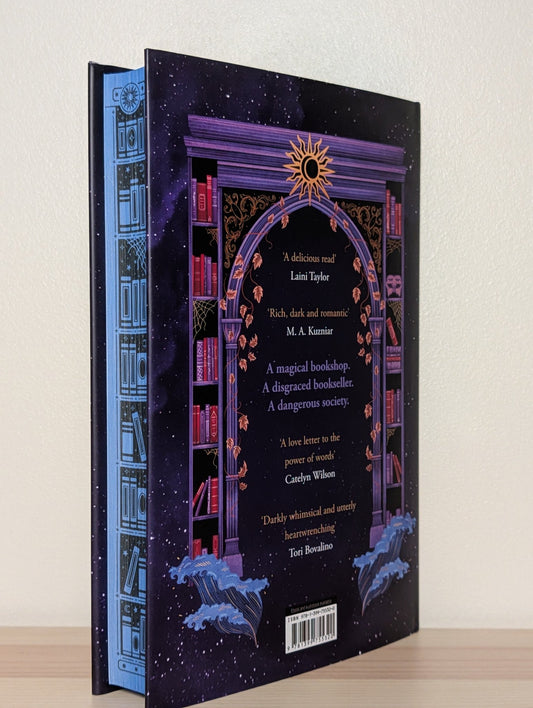 The Bookshop Below by Georgia Summers (Signed First Edition with sprayed edges) - Fialta Books