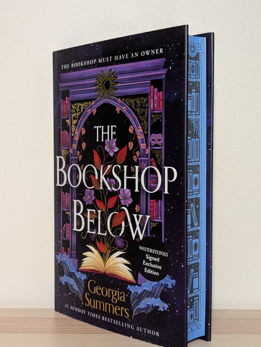 The Bookshop Below by Georgia Summers (Signed First Edition with sprayed edges) - Fialta Books
