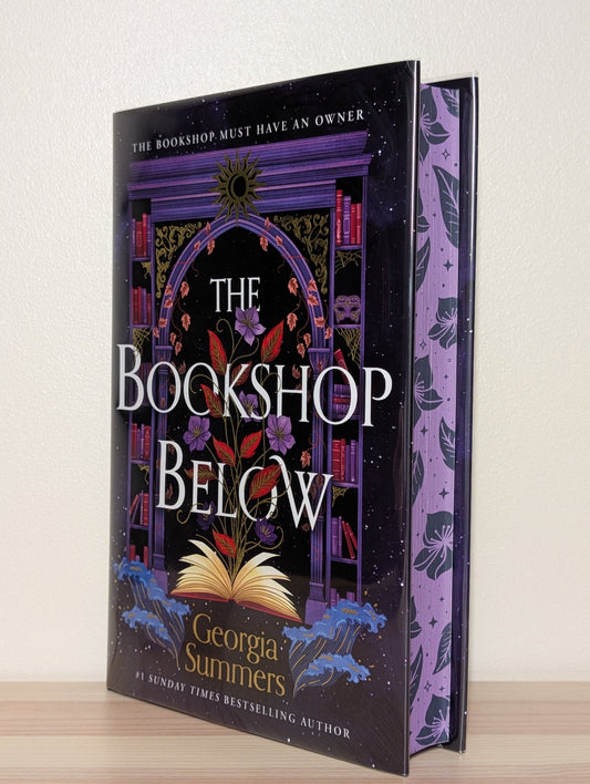 The Bookshop Below by Georgia Summers (Signed Numbered Edition with sprayed edges) - Fialta Books