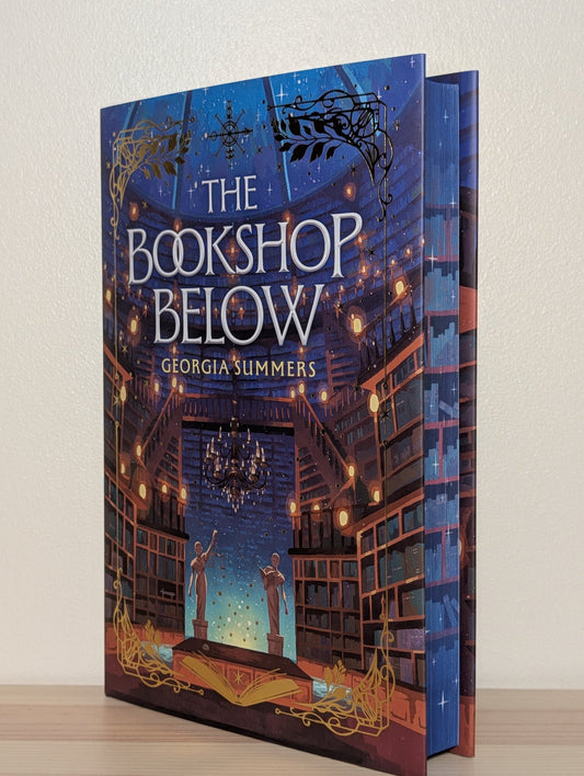 The Bookshop Below by Georgia Summers (Special Edition with sprayed edges) - Fialta Books