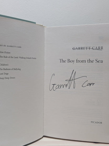 The Boy from the Sea by Garrett Carr (Signed First Edition) - Fialta Books