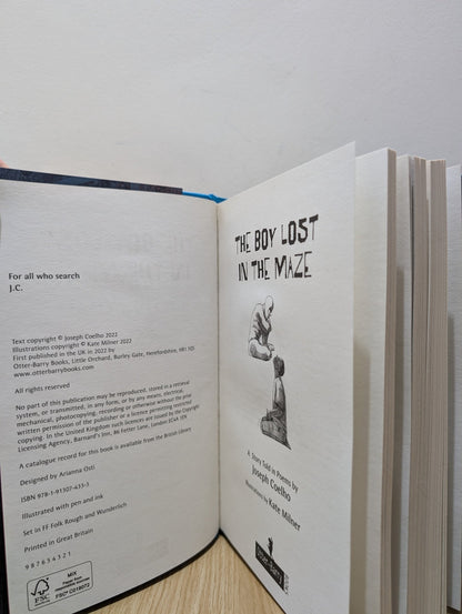 The Boy Lost in the Maze by Joseph Coelho (First Edition) - Fialta Books