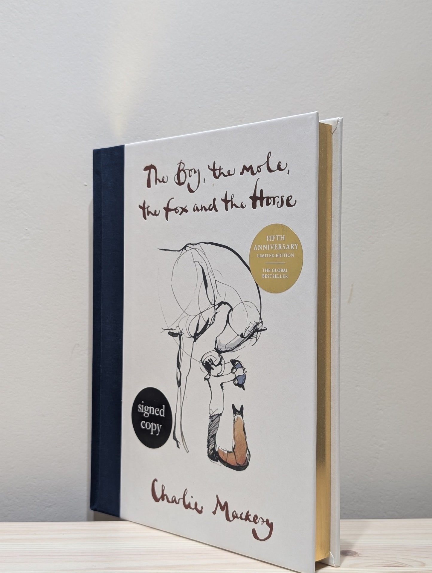 The Boy, The Mole, The Fox and The Horse by Charlie Mackesy (Signed Anniversary Edition) - Fialta Books