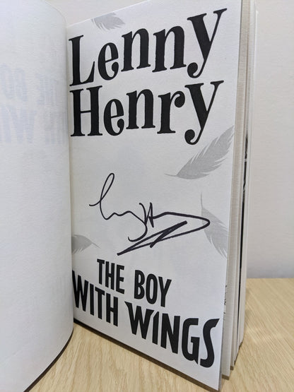 The Boy With Wings by Lenny Henry (Signed First Edition) - Fialta Books