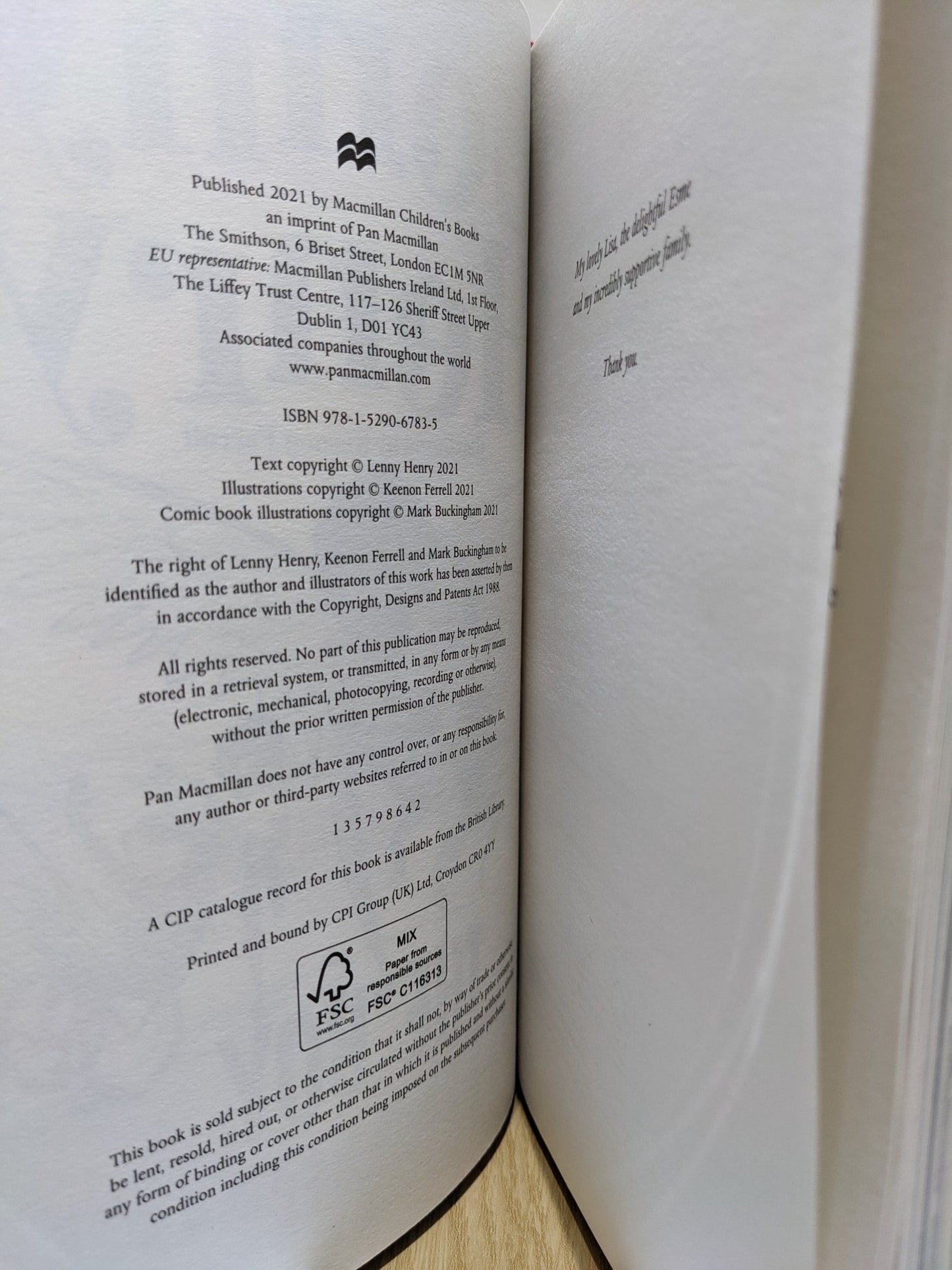 The Boy With Wings by Lenny Henry (Signed First Edition) - Fialta Books