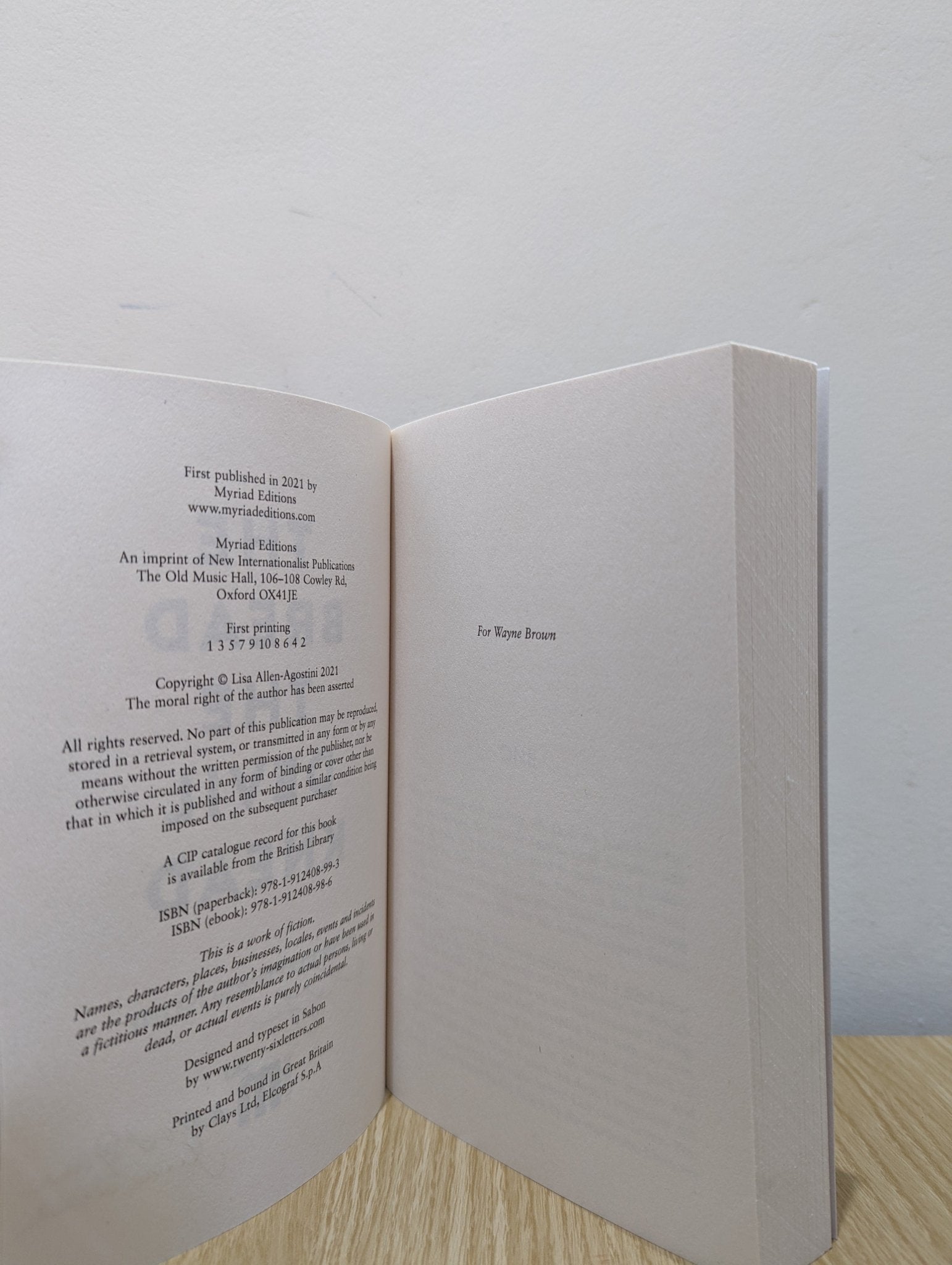 The Bread the Devil Knead by Lisa Allen - Agostini (Signed First Edition) - Fialta Books