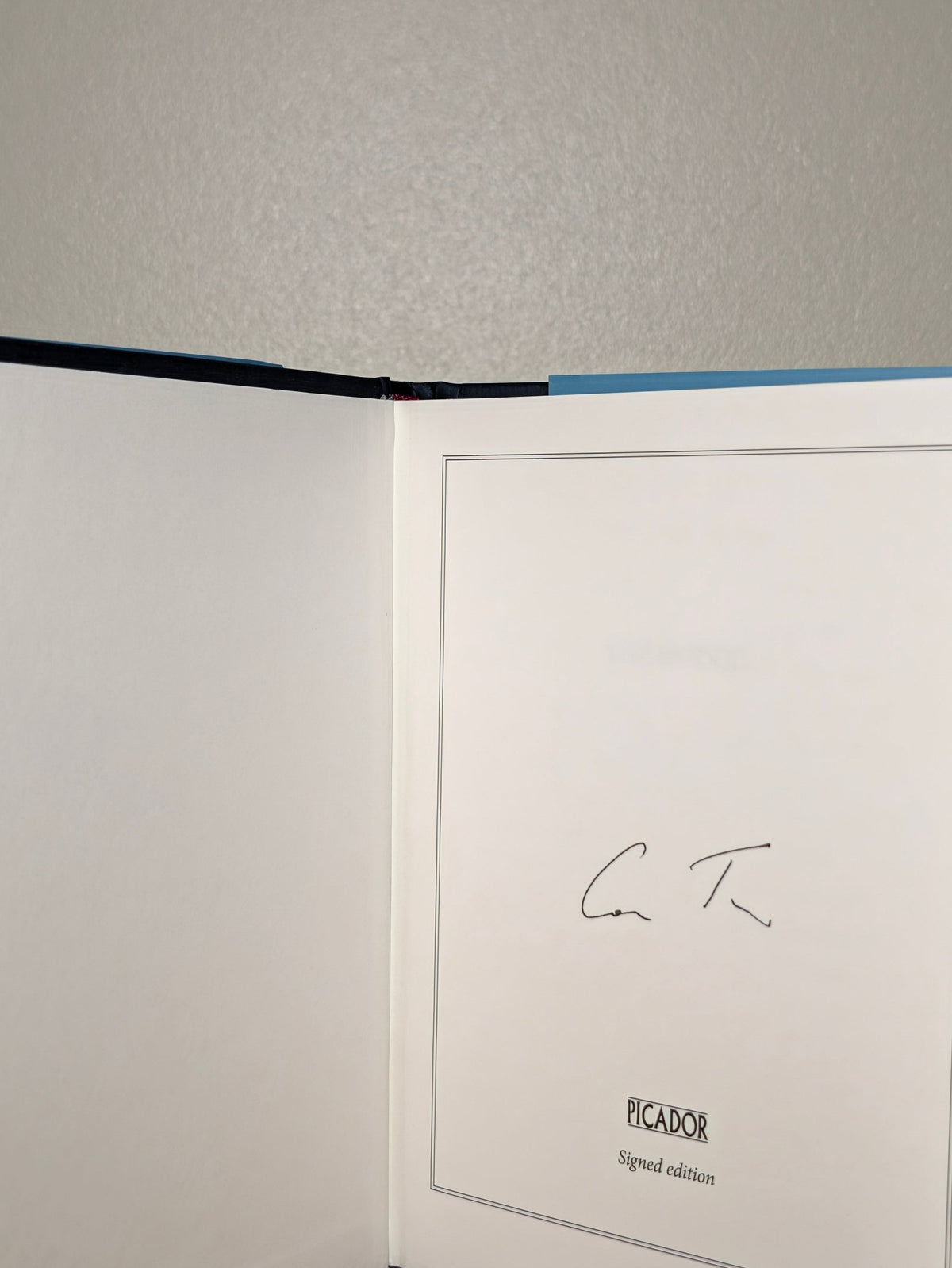 The Bridge by Colm Toibin (Signed First Edition) - Fialta Books