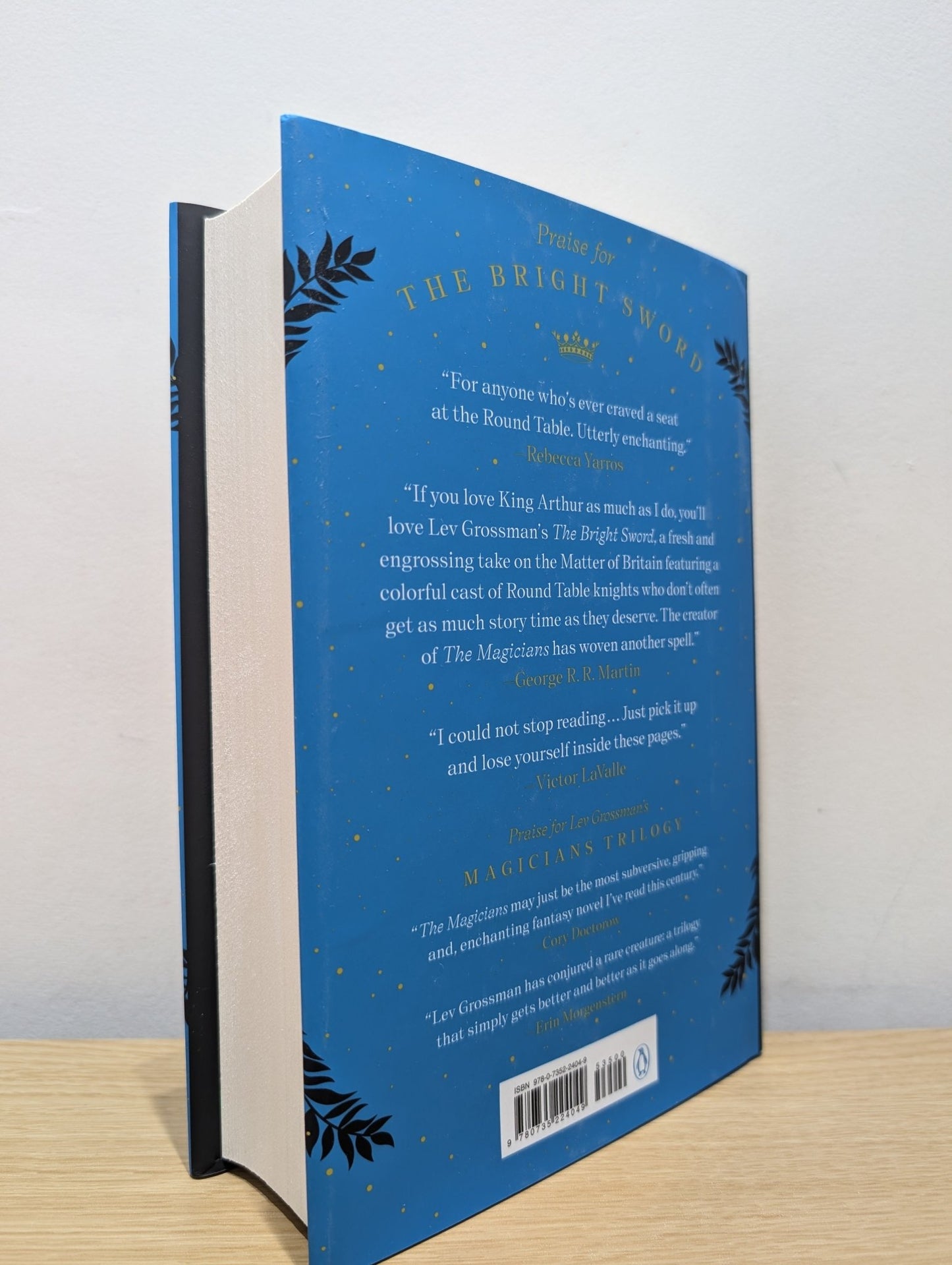 The Bright Sword by Lev Grossman (Signed First Edition) - Fialta Books