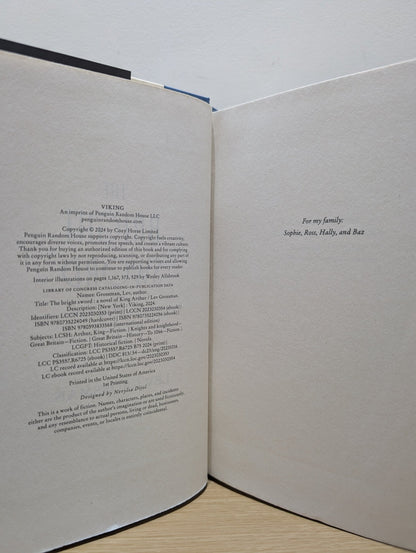 The Bright Sword by Lev Grossman (Signed First Edition) - Fialta Books