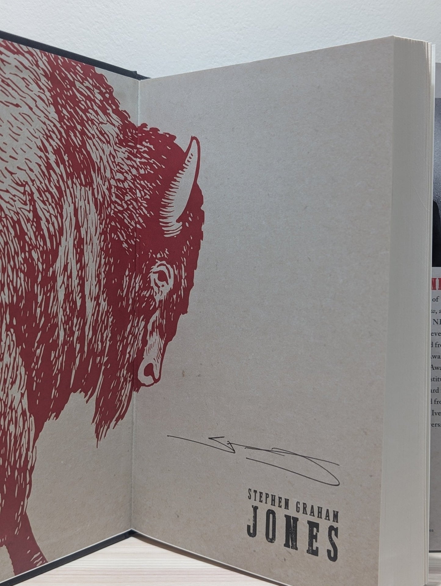 The Buffalo Hunter Hunter by Stephen Graham Jones (Signed First Edition) - Fialta Books