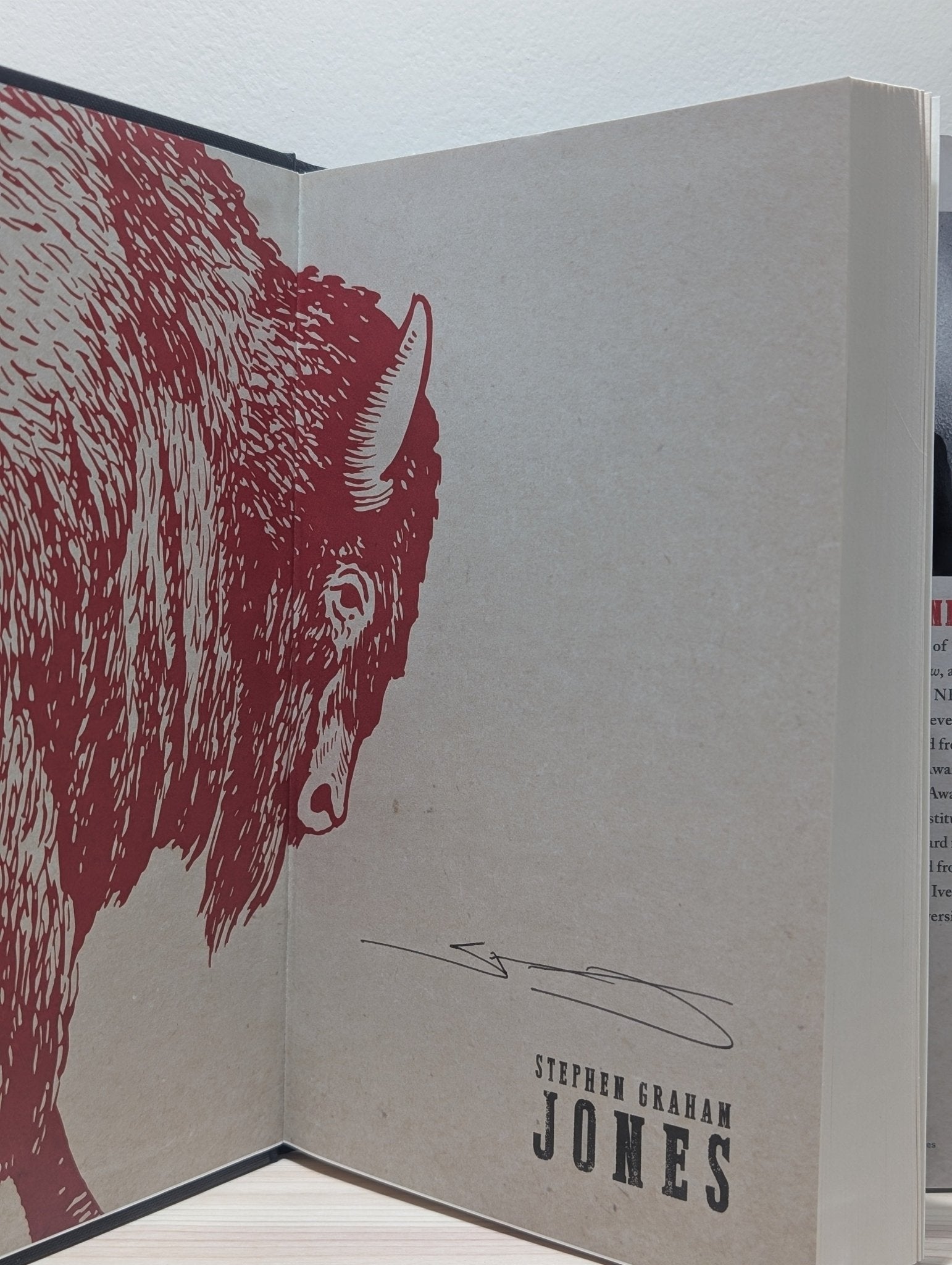 The Buffalo Hunter Hunter by Stephen Graham Jones (Signed First Edition) - Fialta Books