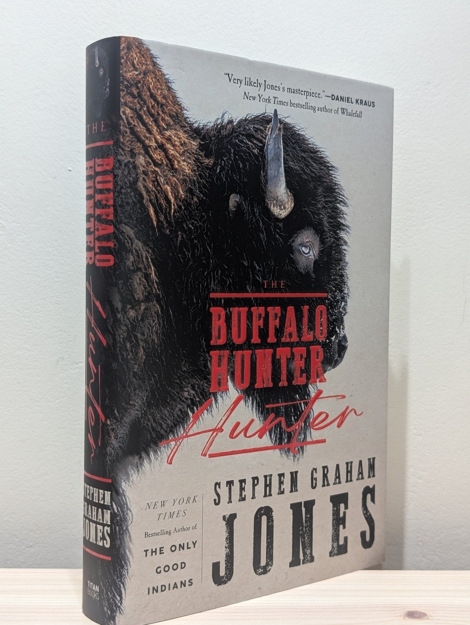 The Buffalo Hunter Hunter by Stephen Graham Jones (Signed First Edition) - Fialta Books