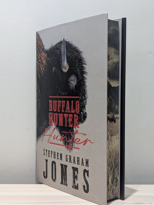 The Buffalo Hunter Hunter by Stephen Graham Jones (Signed Special Edition with sprayed edges) - Fialta Books