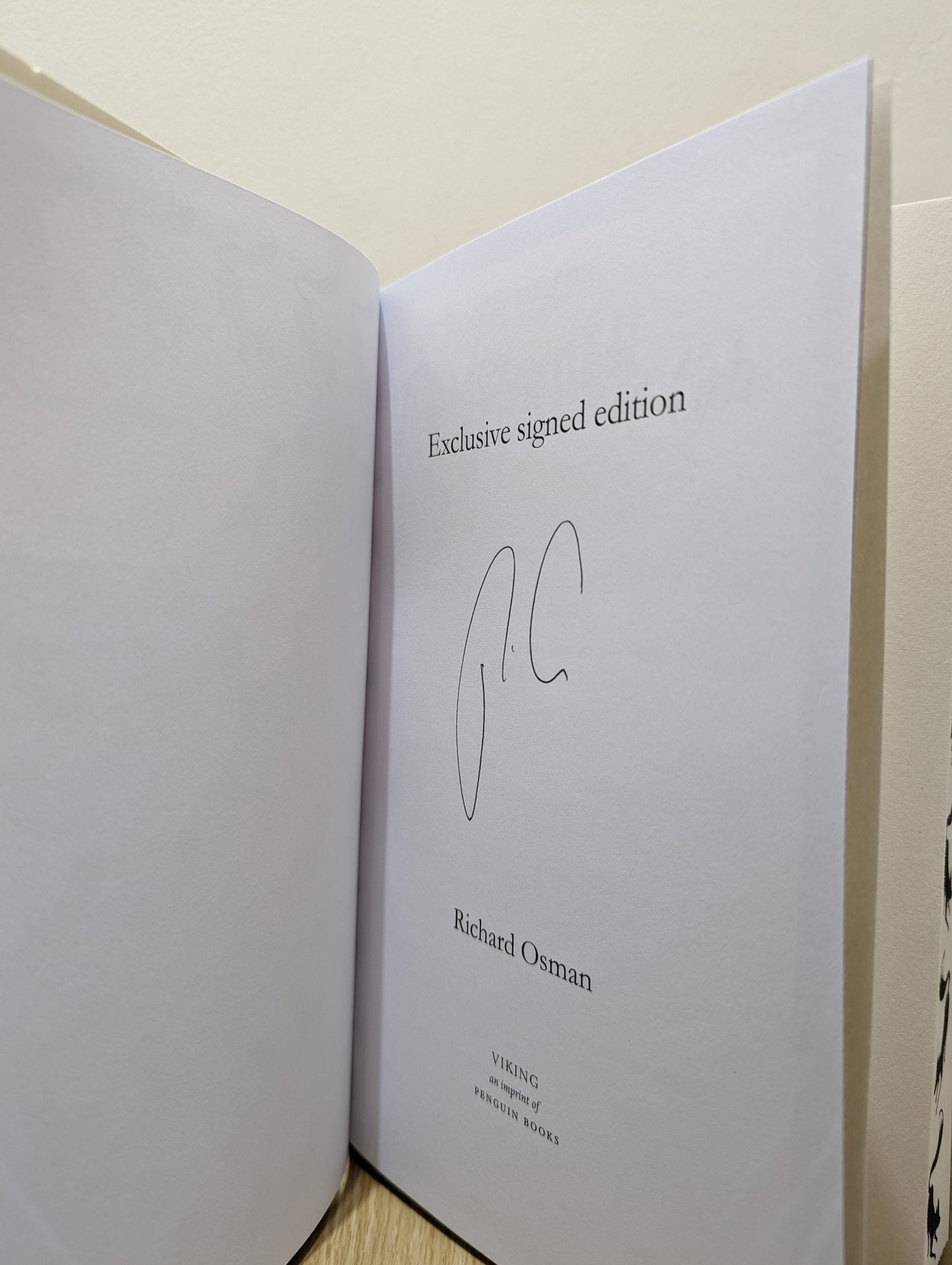 The Bullet that Missed by Richard Osman (Signed First Edition with sprayed edges) - Fialta Books