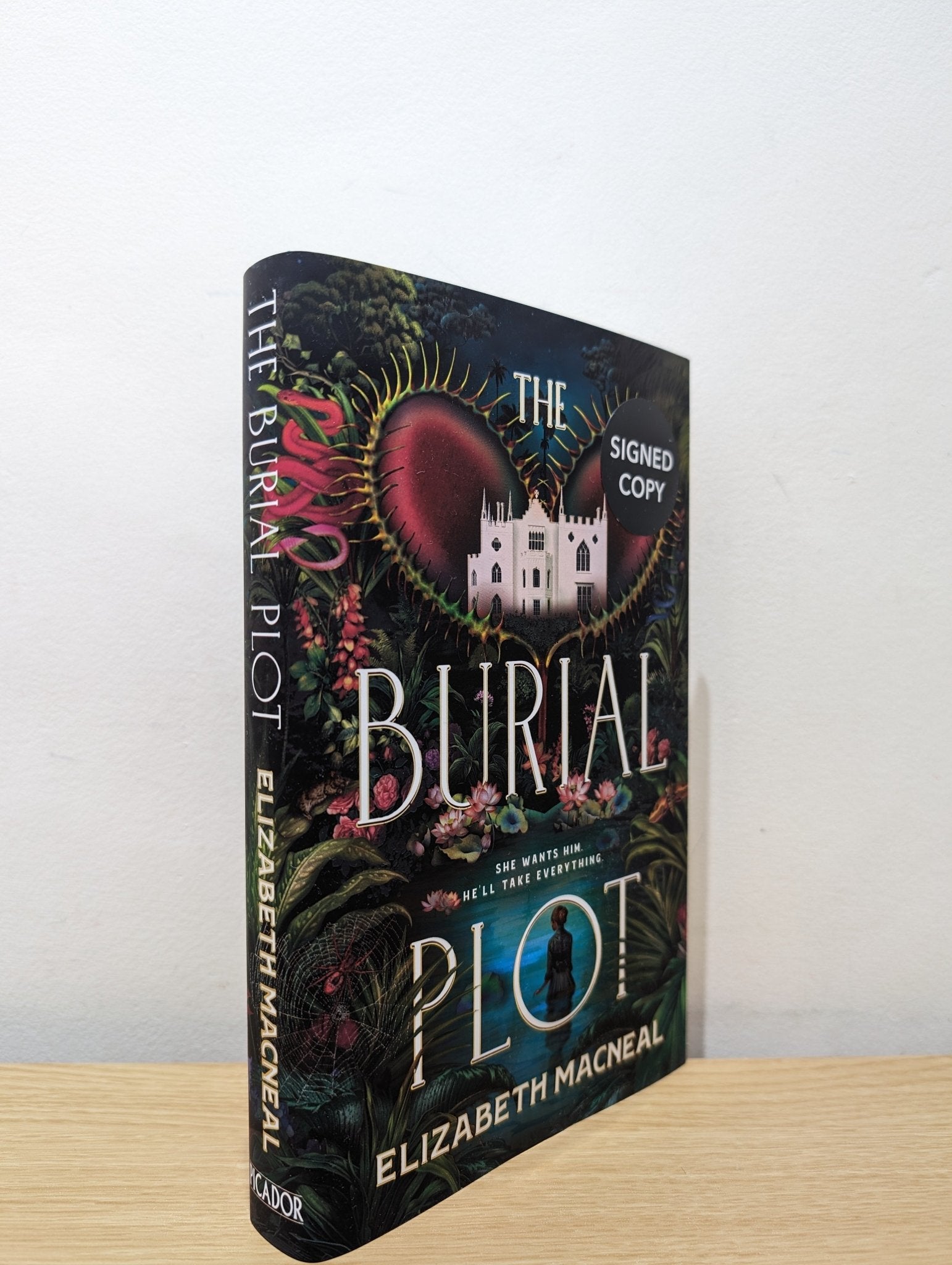 The Burial Plot by Elizabeth Macneal (Signed First Edition) - Fialta Books