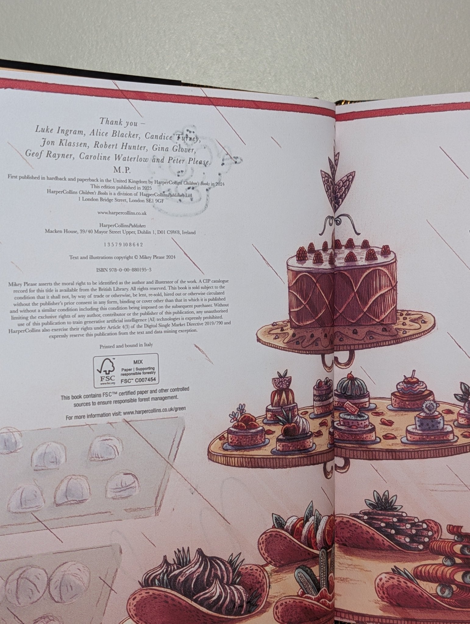 The Cafe at the Edge of the Woods by Mikey Please (Signed Dated Special Edition) - Fialta Books